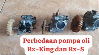 Differences between Rx King and Rx S oil pumps