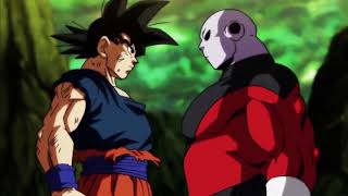 Goku powers up against Jiren ! !