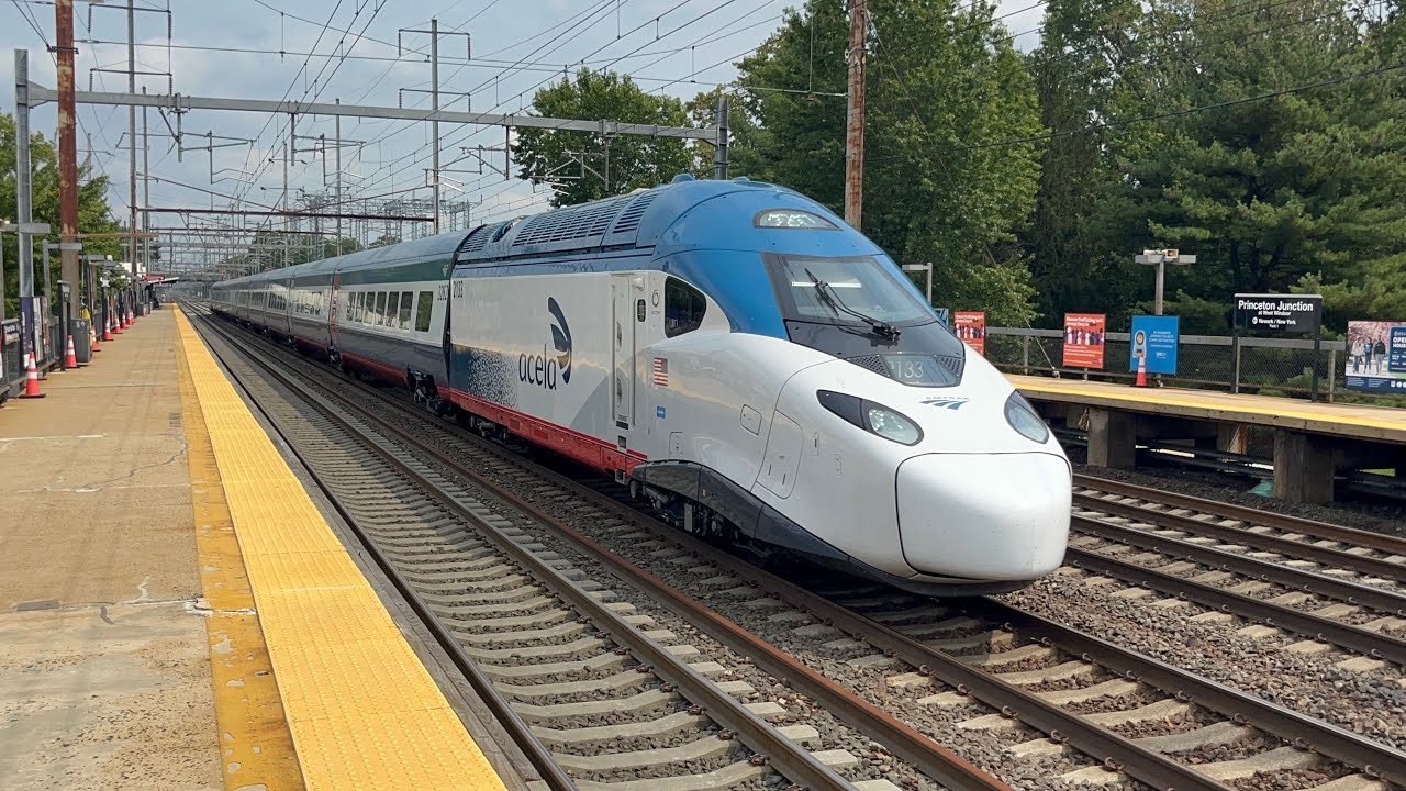 Amtrak & NJ Transit Railfanning at Princeton Junction (9/6/25)