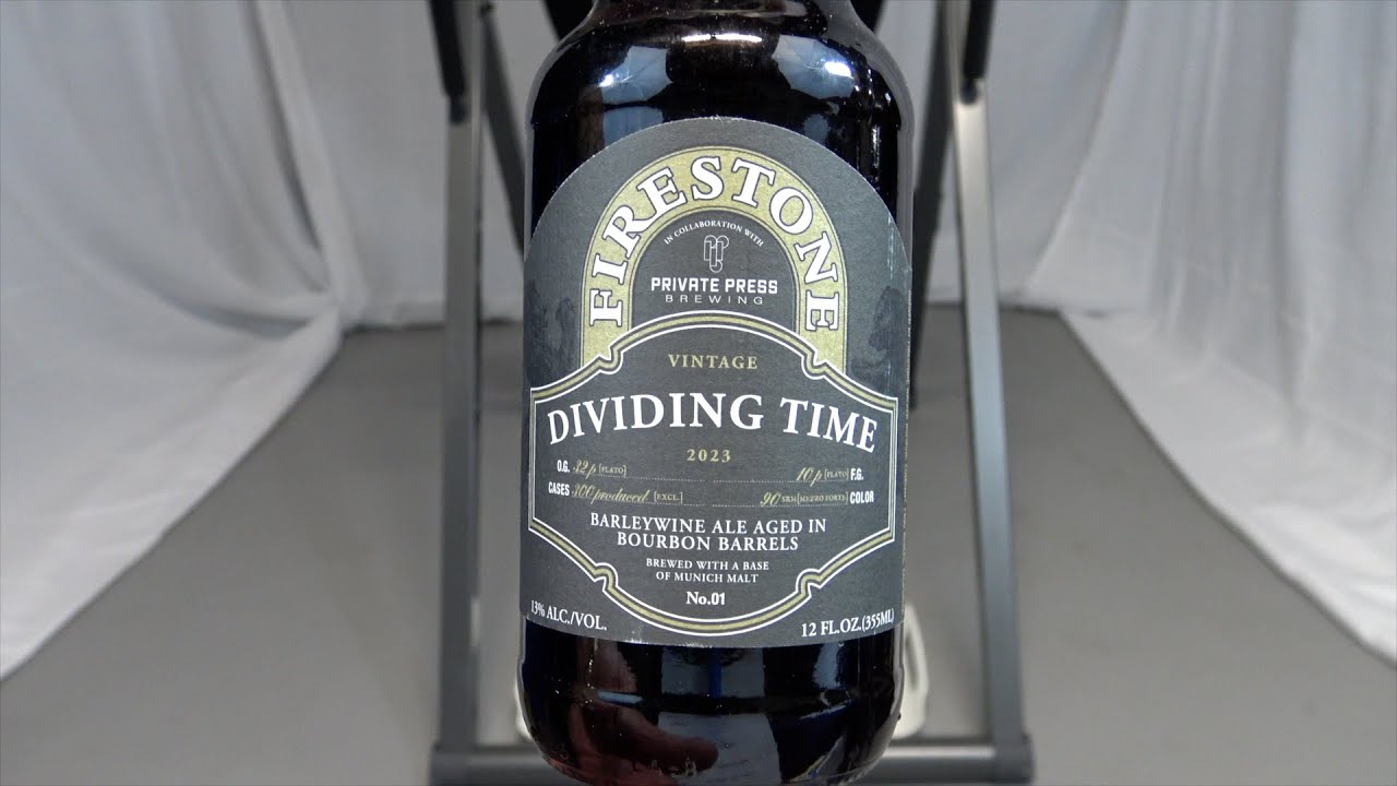 Flip For Beer With Upside Down Beer Reviews, Firestone Walker Brewing Company, Dividing Time 2023