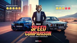 BMW SPEED Comparison | FASTEST BMW Comparison