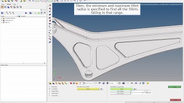 HyperMesh Geometry Cleanup – Remove surface fillets