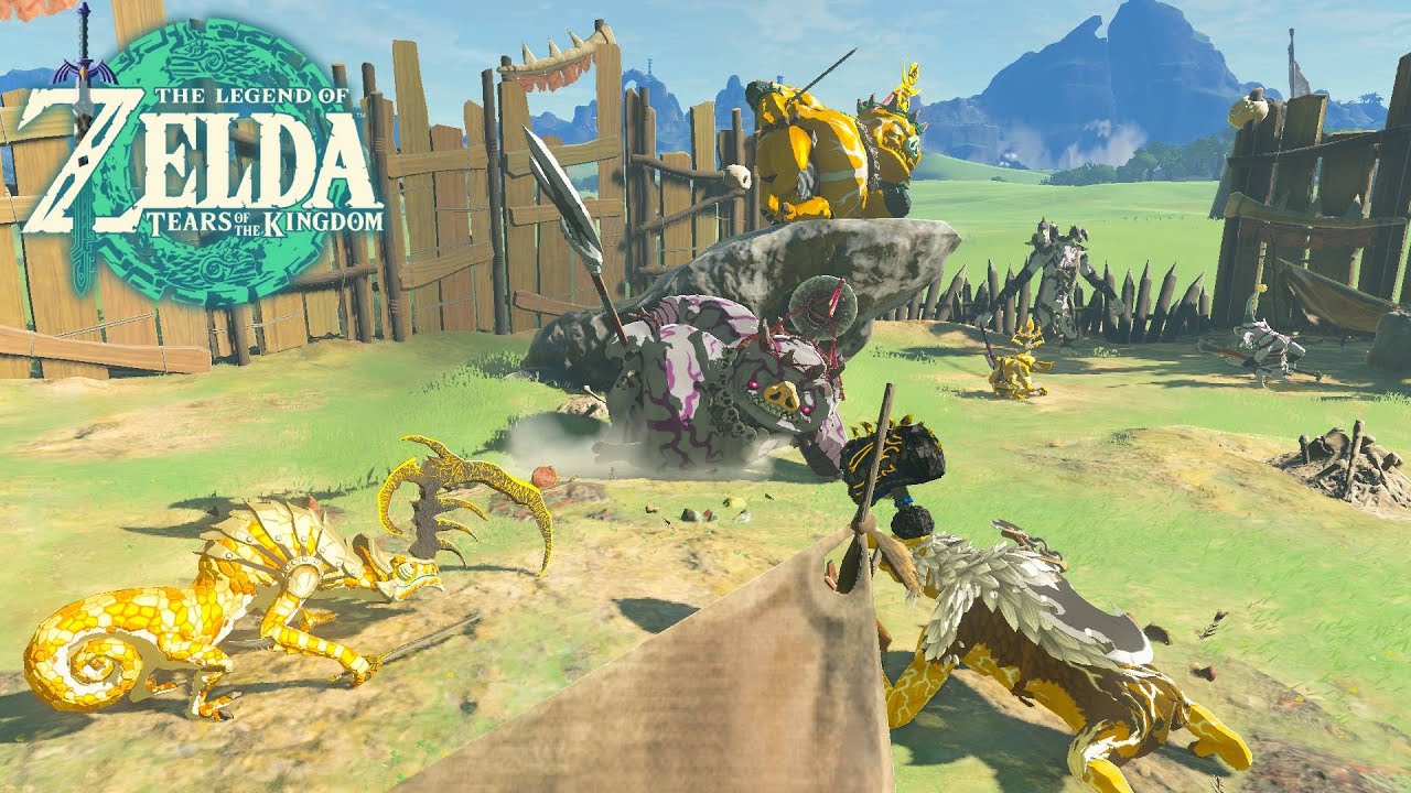 HYRULE FIELD MONSTER FORCES! | TOTK Challenge Mode