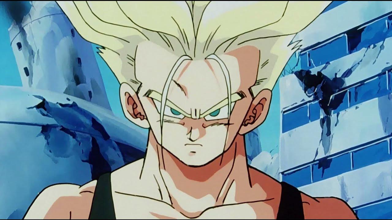 Dragon Ball Z Fandub - Future Trunks vs Androids 17 and 18 - YouTube