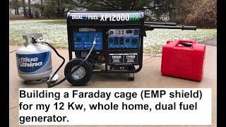 DIY generator Faraday cage