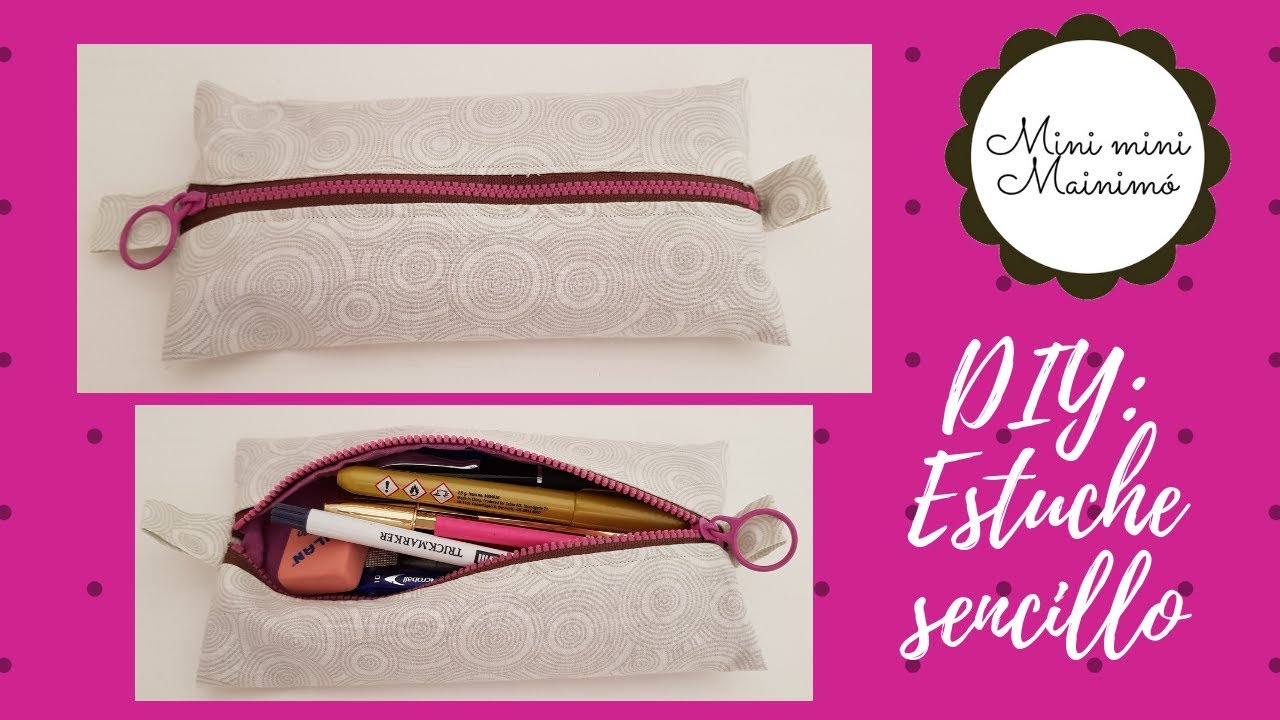 DIY: Estuche sencillo
