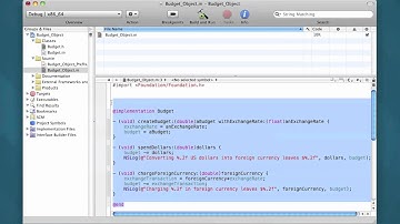 Objective-C Tutorial - Lesson 19: Splitting The Program Into Separate Files
