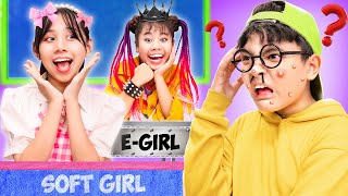 Gadis Baik Vs Gadis Nakal Jatuh Cinta Dengan Siswa Baru | Baby Doll Channel Indonesia