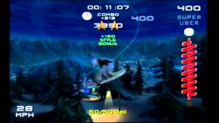 SSX 3: Peak 1 Race (With Glitches) in 0:53 [WR]