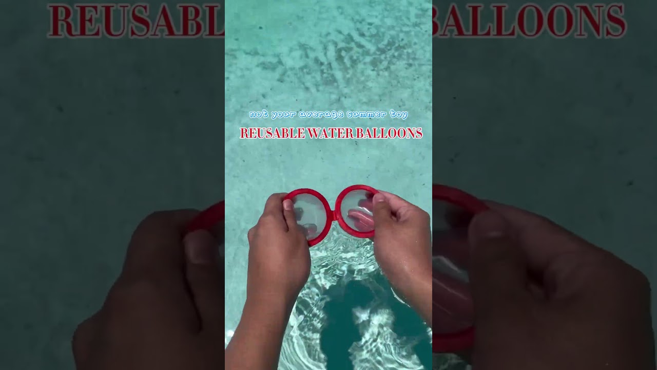 MAGNETIC water balloons!