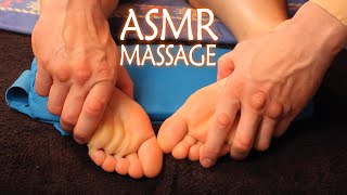 ASMR Relaxing Back, Leg and Foot Massage