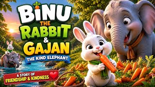 Details A Kind Elephant Helped a Tiny Rabbit ❤️ | Cartoon Animation Update