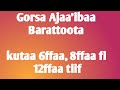 Gorsa Ajaa Ibaa Barattoota Kutaa 6ffaa 8ffaa Fi Kutaa 12ffaa Tiif Gorsa Ajaa Ibaa Barattoota Kutaa 6ffaa 8ffaa Fi Kutaa 12ffaa Tiif
