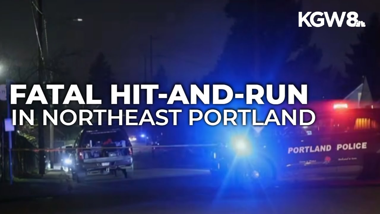 Man hit, killed in hit-and-run in Northeast Portland - YouTube