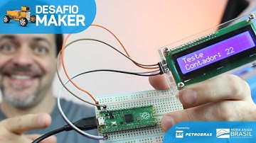 Aprendendo a Programar Display LCD No Raspberry Pi Pico  - Desafio Maker