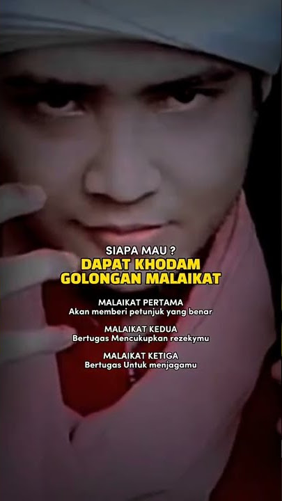 CARA MENDAPATKAN KHODAM MALAIKAT #amalan #dakwah #education #guruanggara #ijazah