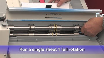 Mini Auto-feed - Spine and Hinge Set Up