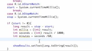 Celebrity Android Application Development Tutorial   88   Formatting and using the Modulus   YouTube Profile