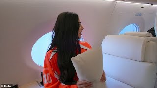 Inside Kim Air! Kim Kardashian gives tour of her 'dream' private jet complete with cashmere ceiling