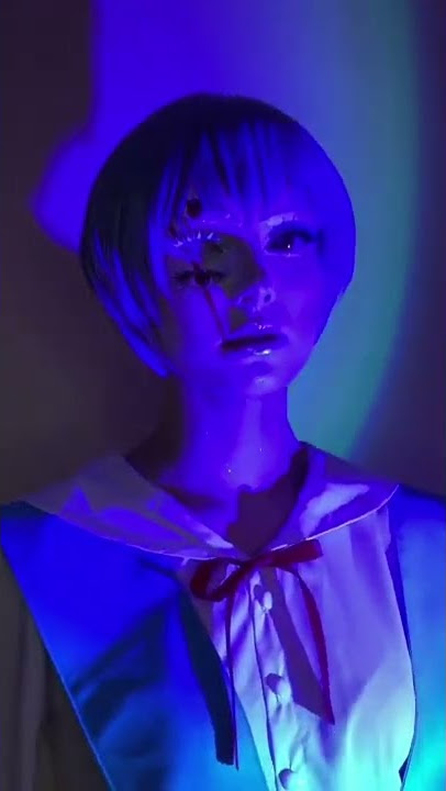 anime cosplay  EVA NEON GENESIS EVANGELION Ayanami Rei cosplayer girls show art