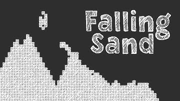 I Built a Falling Sand Simulation in 2 Hours