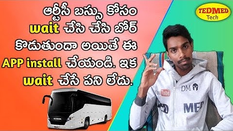 apsrtc live tracking app |explained in telugu|how to check bus location|useful app for travellers