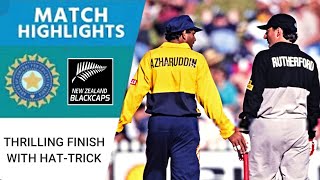 India vs New Zealand | Match Highlights | Thrilling Finish With Hat-Trick & Fleming’s 90! On Debut