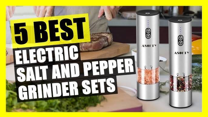 Review 2 - Electric Salt and Pepper Grinder Set - Lynker 
