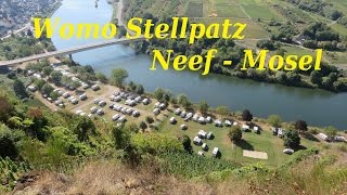 Womo Reisemobiel Stellplatz Neef an der Mosel