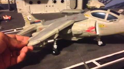 G.I. Joe custom Harrier Jet 1/18 scale