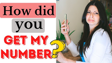 Objection Handling In Sales "How Did You Get My Number?" (Telesales or Phone Sales professionals)