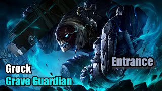 Grock Grave Guardian Skin Normal Entrance Upscale 4K Mobile Legends