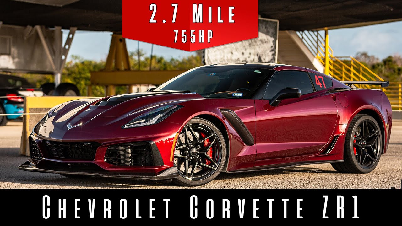 2019 Chevrolet Corvette ZR1 Top Speed Test YouTube