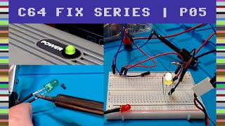 C64 Fix Series | 🔴🟢 LED Replacement and KERNAL ROM modifications! [Part 5/?] Profile