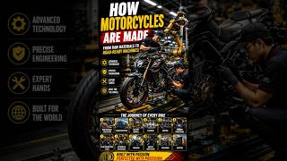 🏍️ How Motorcycles Are Made | Complete Motorcycle Manufacturing Process | Factory Documentary