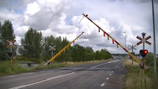 Spoorwegovergang Linkping s  Railroad Crossing  Jrnvgsvergng