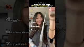 Ranking The Best Dress Transitions Ever shorts usa dress