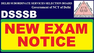 DSSSB Exam Notice Released | Subham Sen