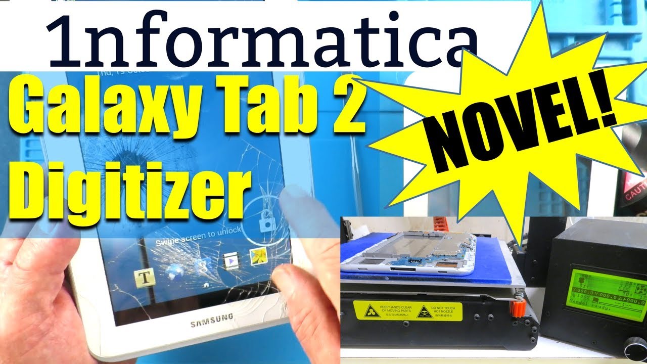 Samsung Galaxy Tab 2 P3110 Digitizer Replacement Digitiser Repair