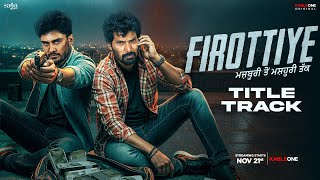 Firottiye Le Track - Ninja Punjabi Song Kableone Original Webseries Streaming 21St Nov