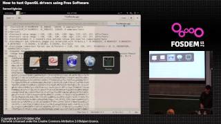 How to test OpenGL drivers using Free Software (FOSDEM 2015) screenshot 2