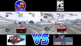 Outrun 2 SPDX Vs PC Outrun 2006 C2C (OR2 Route C) Teknoparrot/PC F50