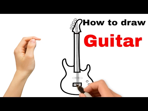 how-to-draw-electric-guitar