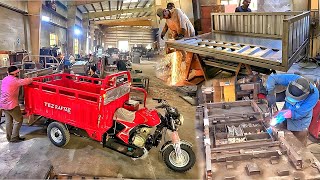 How Producing Loader Vehicles in Big Industries | Manufacturing Loader Rikshaw|