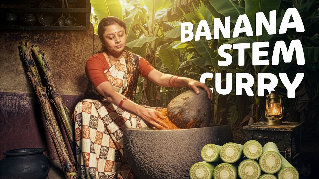 This Forgotten Vegetable Is Still Cooked in Indian Villages | Banana Stem