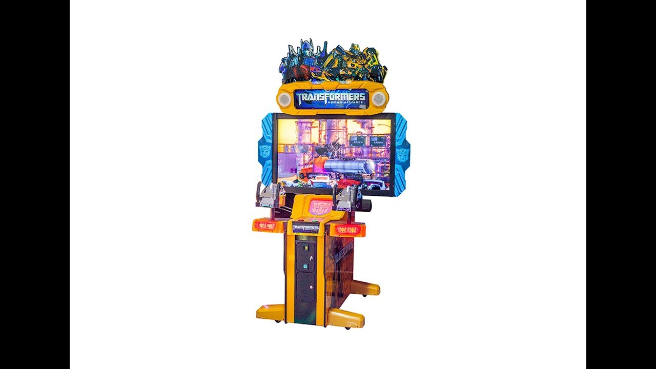 2 player Transformer shooting machine from Mantong Brand YouTube