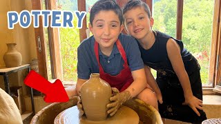 Oliver and Lucas Get Messy and Make Pottery! Play with Pottery 🪴 Educational Videos for Kids 🏺 by Oliver and Lucas - Educational Videos for Kids 230,083 views 7 months ago 8 minutes, 16 seconds