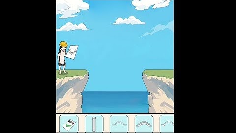 Brain Puzzle Tricky Quest level 28 Build Bridges