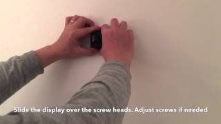 Beer tap handle display rack mounting instructions