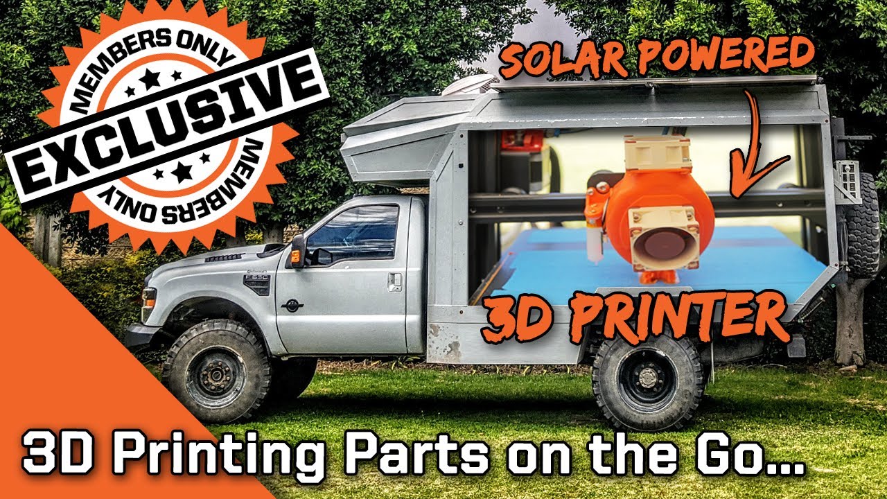 Installing a 3D Printer in our Overland Truck  - Everlanders see the World!